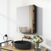 Armoire à miroir EMKE MC5, disponible en noir, gris, blanc